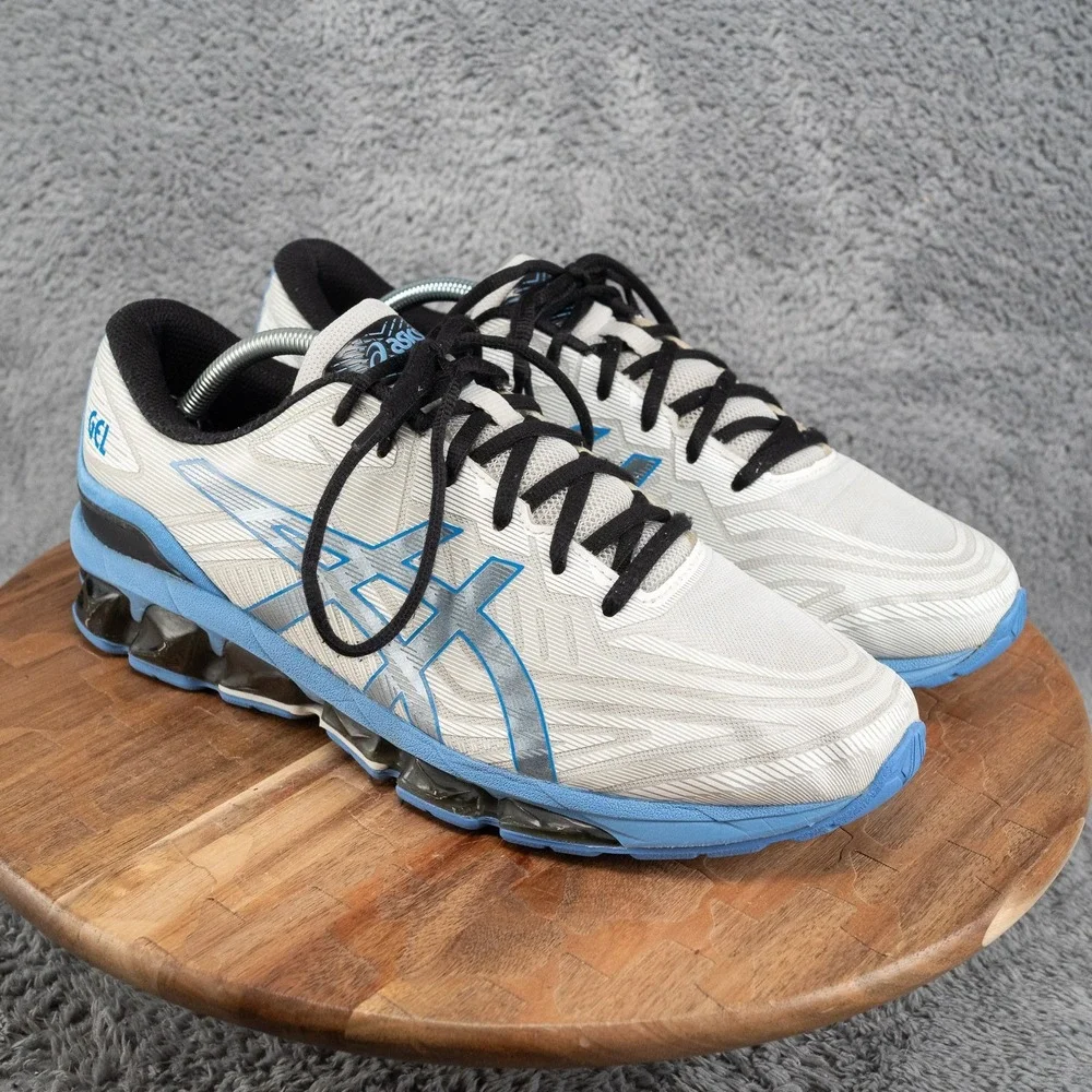 ASICS Sneakers Mens Sz 11.5 Blue White Black Gel Quantum 360 VII 1201A481